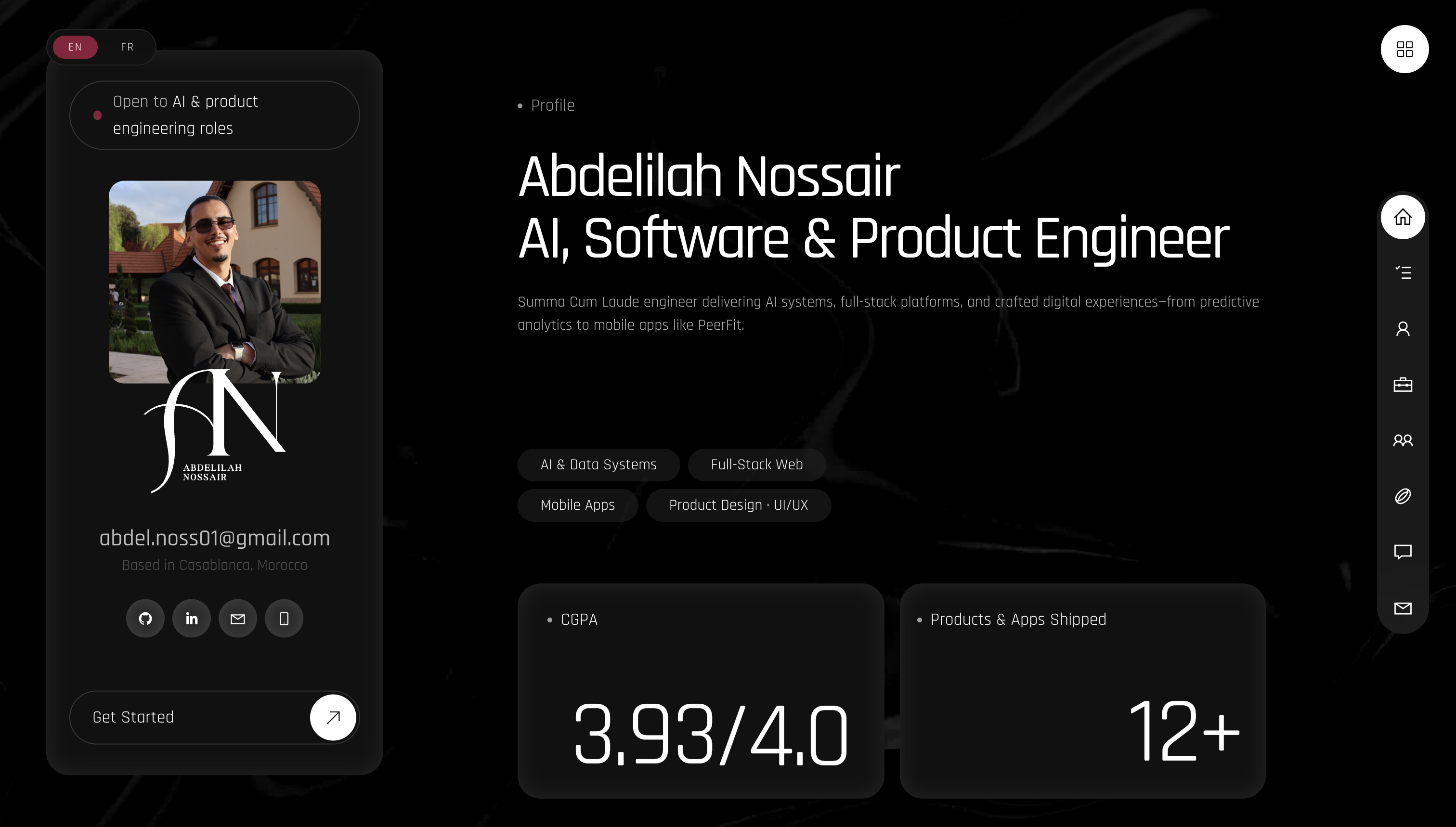 Abdelilah Nossair portfolio preview
